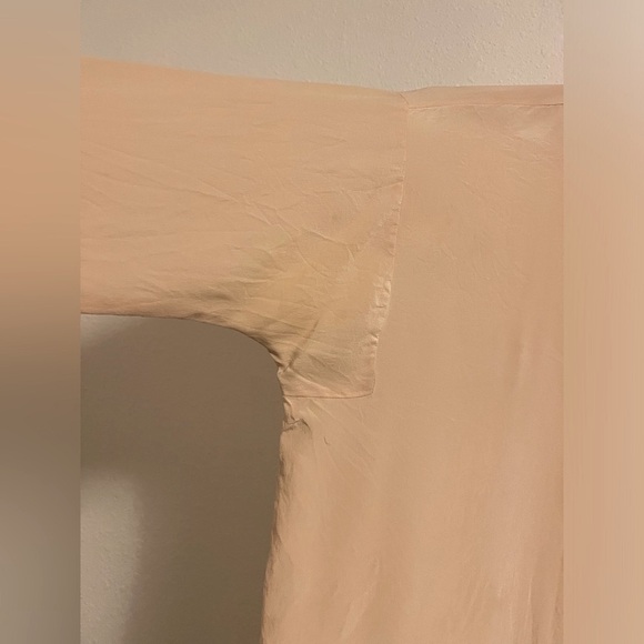 Madewell silk top size M - light straw color - Picture 10 of 10